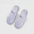Sleek Piped Closed-Toe Slippers