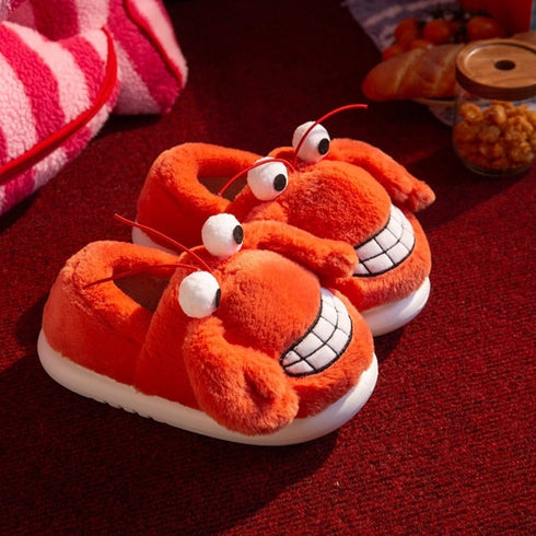 Grinning Lobster Slippers