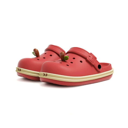 Apple Stem Chunky Platform Clogs