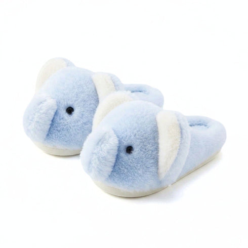 Plush Elephant Fleece House Slippers