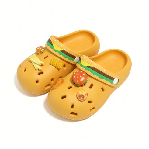 Yummy Fast Food Charm Clogs