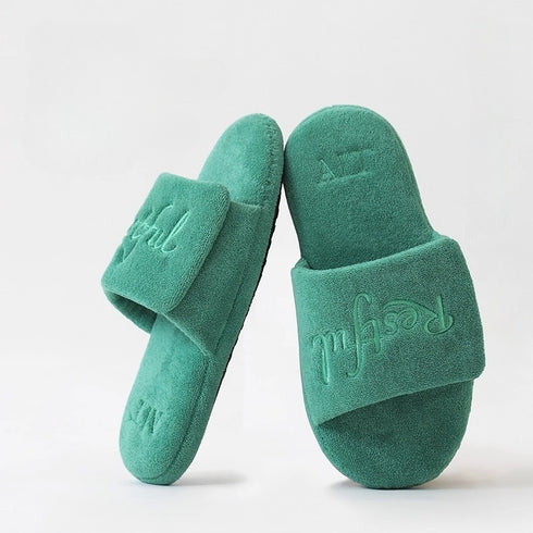 Restful Vibe Soft Terry Slides