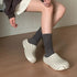 Retro Polka Dot Waterproof Clogs