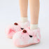 Spotted Puppy Plush Bootie Slippers