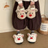 Whiskered Mouse Face House Slippers