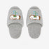 Sleeping Pony Floral Embroidered Slides