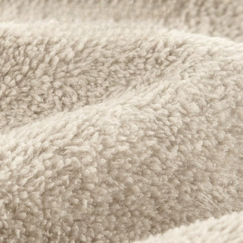 Fuzzy Bear Face Kids Slippers