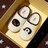 Mismatched Penguin Face House Slippers