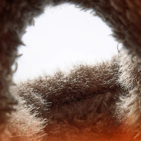 Playful Puppy Plush Winter Slippers