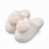 Puffy Heart Fluffy House Slippers