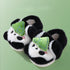 Playful 3D Animal Plush Slippers