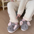Whimsical 3D Elephant Plush Slippers