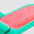Watermelon Slice Fuzzy Open Toe Slippers