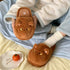 Grumpy Kitten Fuzzy House Slippers