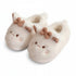 Cat Ears Bow Plush Slippers