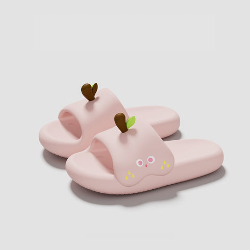 Whimsical Cartoon Fruit Platform Slides