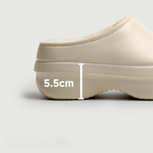 Splash Proof Fuzzy Chunky Clogs