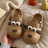 Whimsical Puppy Face Chunky Clogs