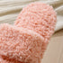 Double-Band Plush Lounge Slippers