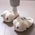 Fuzzy Tiger Paw Plush Slippers