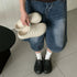 Retro Polka Dot Waterproof Clogs