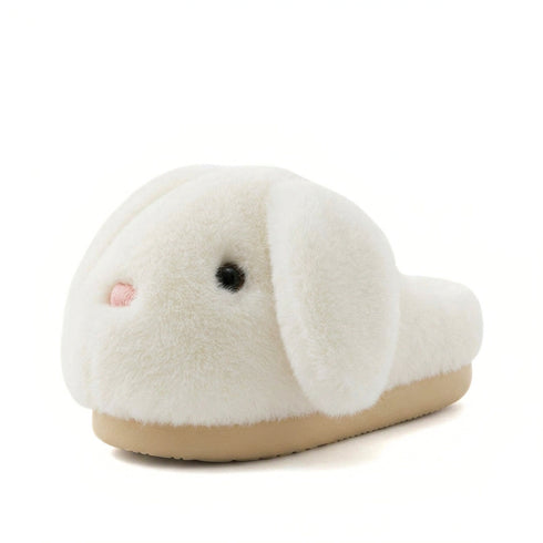 Wobbly Bunny Ear Plush Slippers