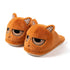 Grumpy Cat Face Plush Slippers
