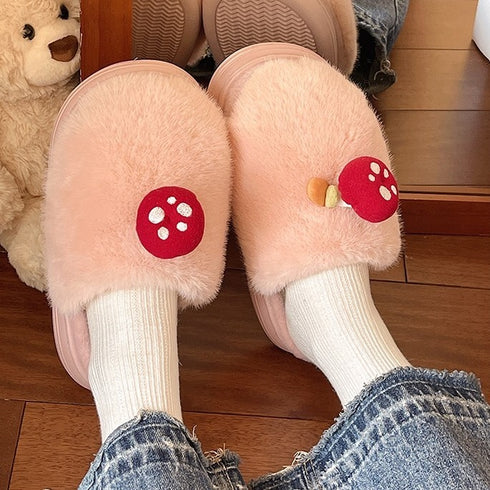 Mushroom Slippers