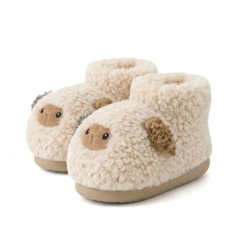 Sherpa Lamb Face Lounging Boots