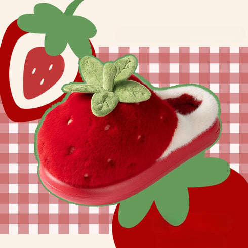 Strawberry Slippers