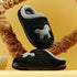 Plaid Rocking Horse Plush Slippers