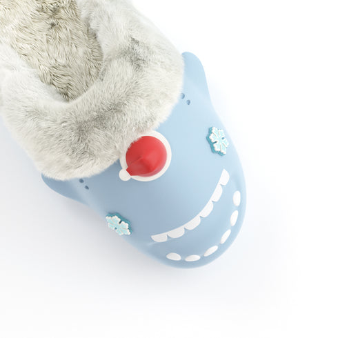 Sharkicks Pro - Winter Santa Heel-open