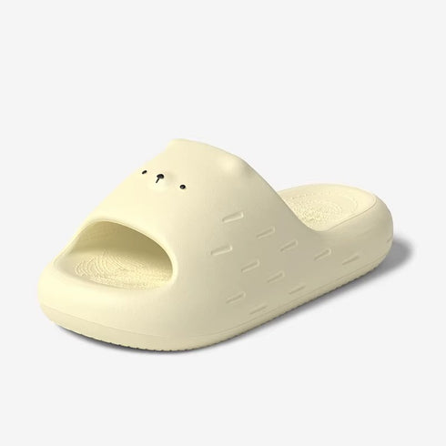 Chunky Bear Face Cloud Slides