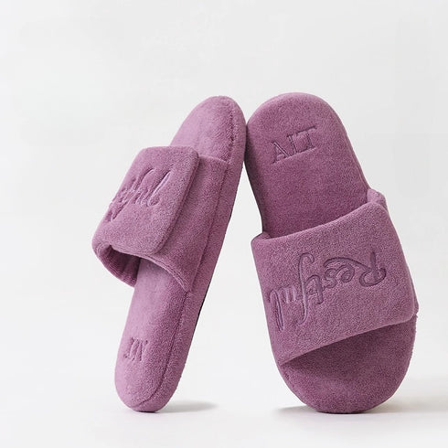Restful Vibe Soft Terry Slides