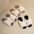 Crisscross Plush Lounge Slippers
