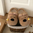 Bee-Kissed Puppy Plush Slippers