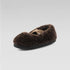 Crisscross Fleece Ballet Slippers