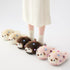 Whimsical Hedgehog Plush House Slippers