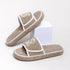 Chunky Terry Cloth Platform Slides