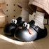 Whimsical Puppy Face Chunky Clogs