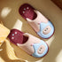 Embroidered Hooded Character House Slippers