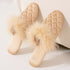 Quilted Puff Lounge Slippers