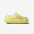 Puffy Bread Platform Fleece Clogs