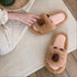 Sleepy Capybara Plush House Slippers