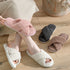 Loopy Crossband Lounge Slippers