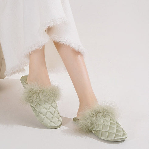 Quilted Puff Lounge Slippers