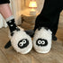 Fleece Cartoon Lamb House Slippers