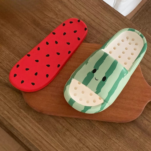 Smiley Watermelon Fruit Platform Slides