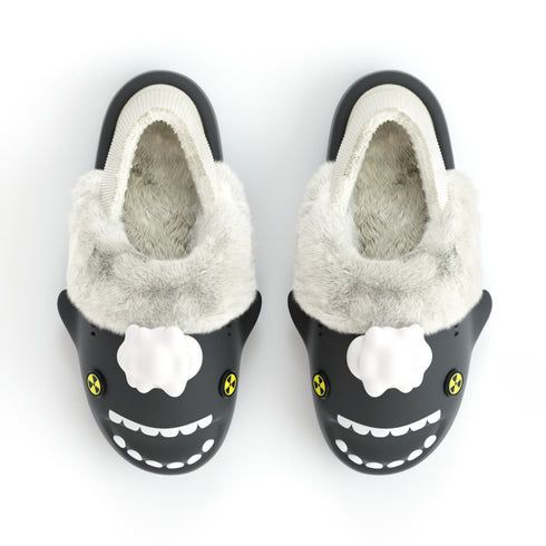 Sharkicks Pro - Winter Mushroom Cloud Heel-covered