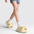 Chubby Cartoon Kitty Platform Clogs